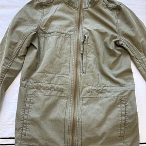 Madewell Kids Sage Green Raincoat